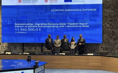 POTPISIVANJE UGOVORA O REKONSTRUKCIJI I DOGRADNJI NAŠE ŠKOLE