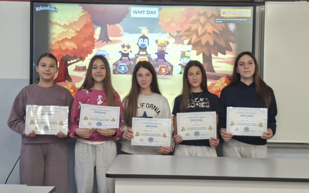 Obilježen Svjetski dan tablice množenja u našoj školi