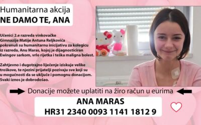 HUMANITARNA AKCIJA “NE DAMO TE, ANA!”