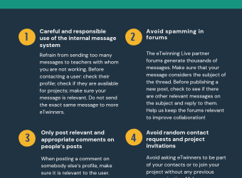 eTwinning code of conduct and Netiquette