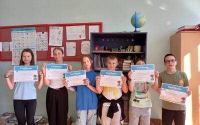 Učenicima 5. b dodijeljeni certifikati za uspješno sudjelovanje u eTwinning projektu DigiLab 2026 #Skills for Life